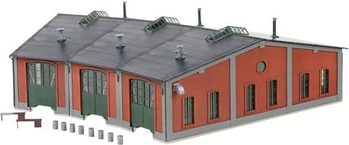 Märklin - Spur H0 Zubehör - Bausatz Lokomotivschuppen
