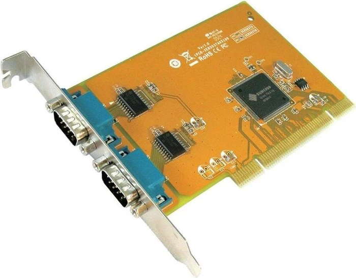 Sunix SER5037A, 2x seriell, PCI