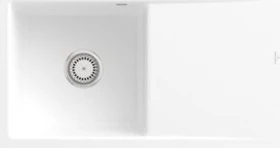 Villeroy & Boch Subway Style 45 Flat flächenbündig Becken links stone white