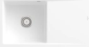 Villeroy & Boch Subway Style 45 Flat flächenbündig Becken links stone white