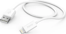 Hama Ladekabel USB-A/Lightning 1m weiß