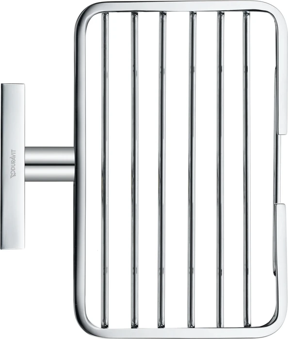 Duravit Karree Seifenkorb 0099531000 14 x 12 cm, chrom Image