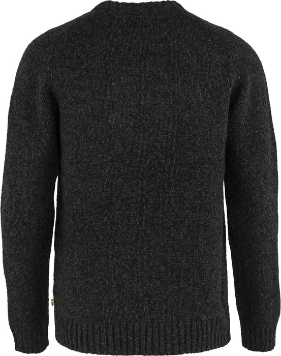 Fjällräven Lada Round Neck Strickpullover schwarz (Herren)