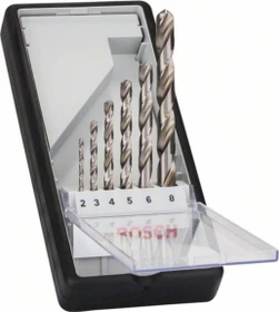 Bosch Professional HSS-G Spiralbohrer-Sortiment, 6-tlg.