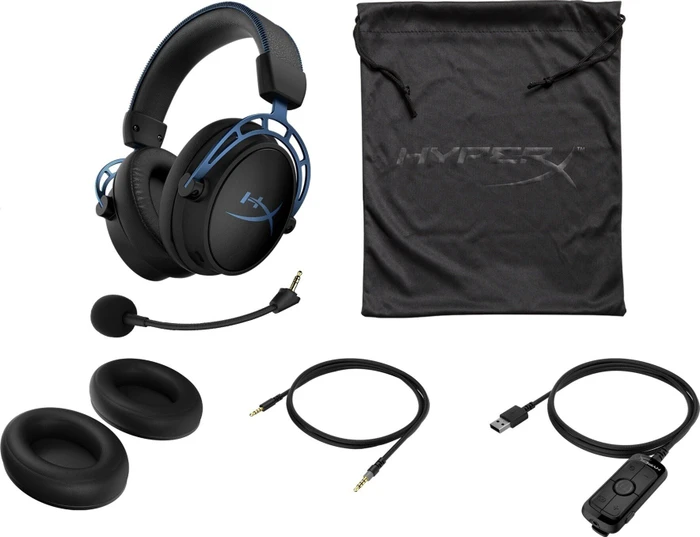 HP HyperX Cloud Alpha S schwarz/blau