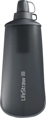 LifeStraw Peak Wasserfilter Trinkflasche 1l mountain grey