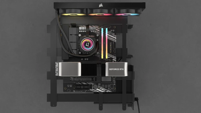 Corsair Vengeance RGB silber CUDIMM 48GB Kit, DDR5-8400, CL40-52-52-135