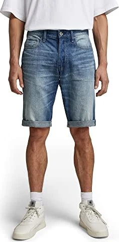 G-Star 3301 Denim Shorts Jeans medium aged (Herren)