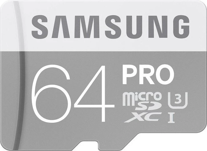 Samsung PRO R90/W80 64GB Kit, UHS-I U3, Class 10