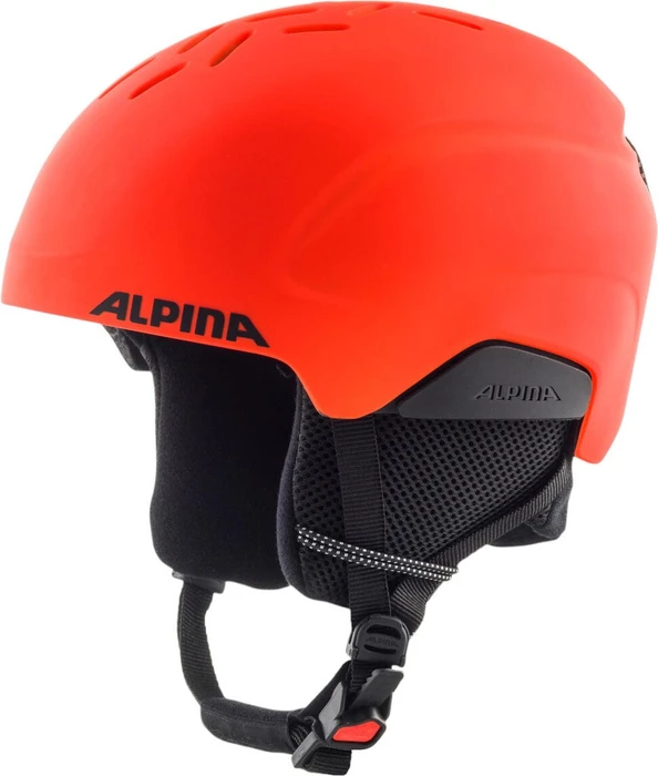 Alpina Pizi Helm neon orange matt (Junior)