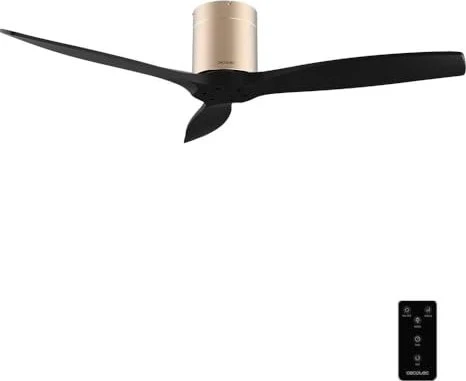 Cecotec EnergySilence Aero 5400 Classic Deckenventilator gold&black