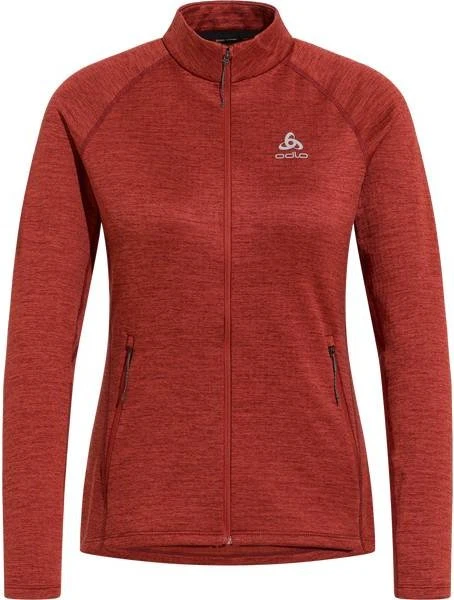 Odlo Tencia Mid Layer Jacke spiced apple melange (Damen)
