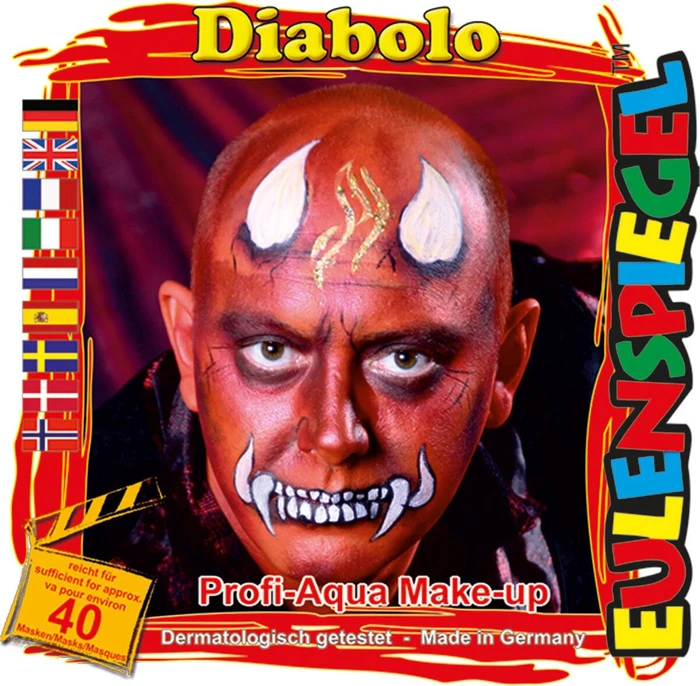 Eulenspiegel Diabolo Schmink-Palette