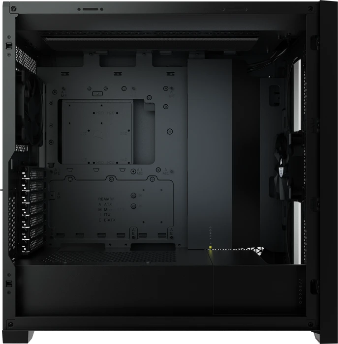 Corsair 5000D Airflow, schwarz, Glasfenster