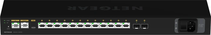 Netgear AV Line M4250 Rackmount 2.5G Managed Switch, 12x RJ-45, 2x SFP+