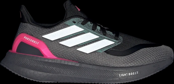 adidas Pureboost 5 grey five/iron metallic/lucid pink (Damen)