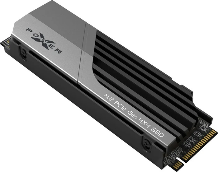 Silicon Power XPOWER XS70 4TB, M.2 2280 / M-Key / PCIe 4.0 x4, Kühlkörper