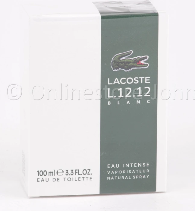 Lacoste Eau de Lacoste L.12.12 Blanc Intense Eau de Toilette, 100ml