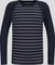 Odlo Active Warm Eco Stripes Funktionsshirt langarm gray ridge melange (Junior) Vorschaubild