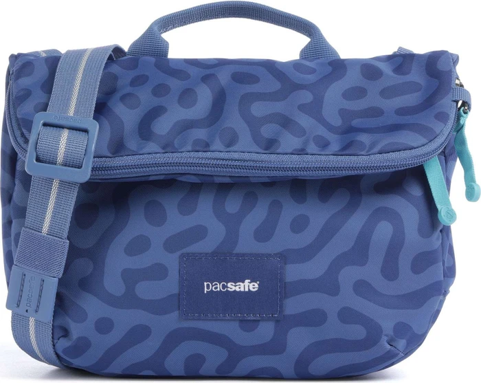 Pacsafe GO Anti-Theft Saddle Umhängetasche cerulean blue