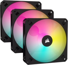 Corsair AR Series iCUE AR120 Digital RGB, schwarz, LED-Steuerung, 120mm, 3er-Pack