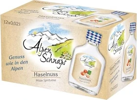 Alpenschnaps Steinbeisser Haselnuss 20ml