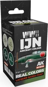 AK-Interactive 2nd Gen Real Colors WWII IJN Aircraft Colors Farbset, 4-tlg.