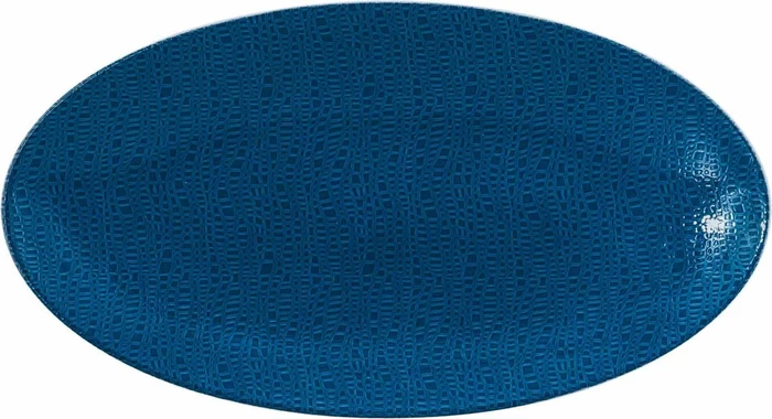 Seltmann Weiden Life Servierplatte oval 33x18 cm fashion classic blue