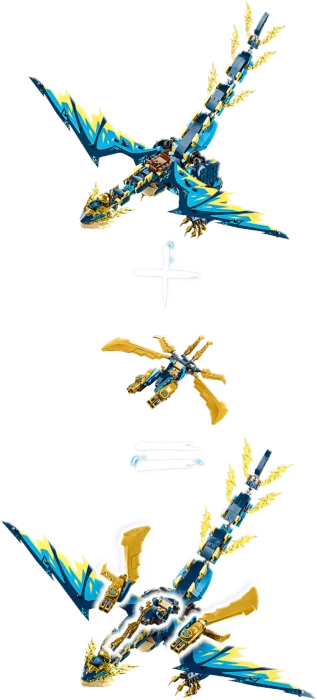 LEGO Ninjago - Kaiserliches Mech-Duell gegen den Elementardrachen