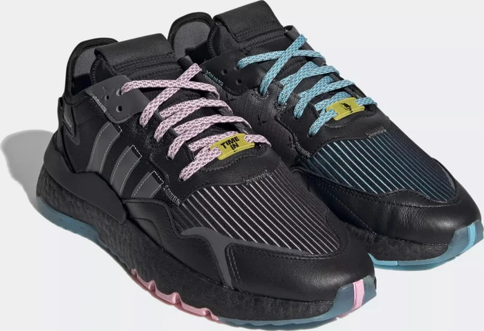adidas Ninja Nite Jogger core black/grey five/blue glow (Herren)