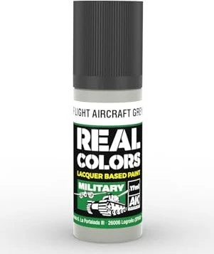 AK-Interactive 2nd Gen Real Colors raf light aircraft grey bs381c/627, 17ml