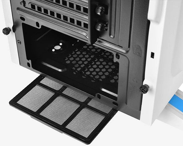Thermaltake Chaser A41 Snow Edition, Acrylfenster