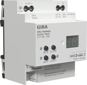 Gira KNX DALI Gateway Colour 1-fach (2111 00)
