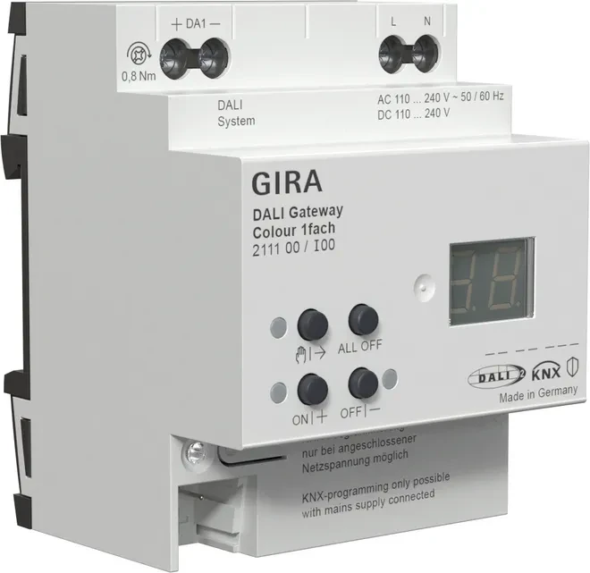 Gira KNX DALI Gateway Colour 1-fach