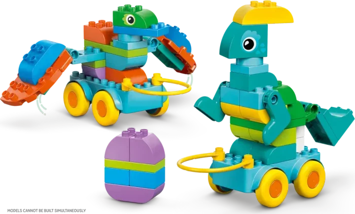 LEGO DUPLO - Dinos auf Rädern 3-in-1-Set