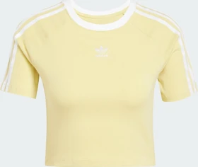 adidas 3-Streifen Baby T-Shirt kurzarm powder yellow (Damen)