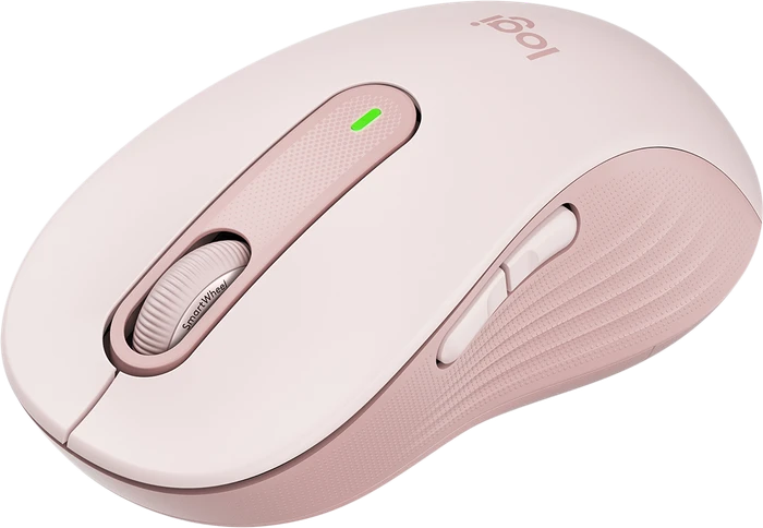 Logitech Signature M650 Large, Rose, Logi Bolt, USB/Bluetooth