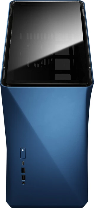 Fractal Design Era ITX Cobalt TG, Glasfenster, Mini-ITX