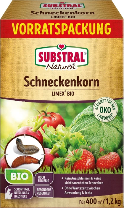 Evergreen Garden Care Substral Naturen Schneckenkorn Limex Bio, 1.2kg