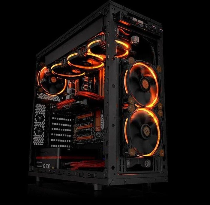 Thermaltake Riing 14 LED orange, 140mm