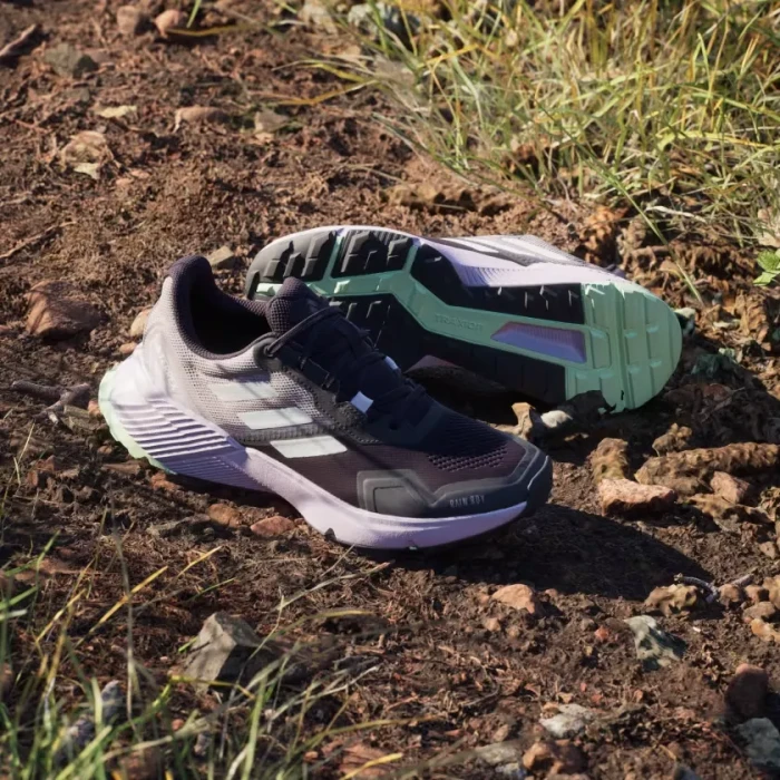 adidas Terrex Soulstride Rain.RDY preloved fig/crystal jade/aurora black (Damen)