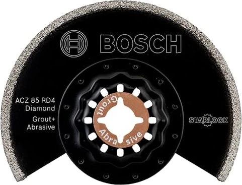 Bosch DIY ACZ85RD4 Diamant-RIFF Segmentsägeblatt, 85mm, 1 Stück