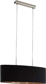 Eglo Pasteri 75x22cm Pendelleuchte/Schirmleuchte schwarz/kupfer