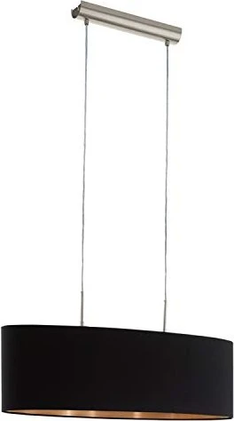 Eglo Pasteri 75x22cm Pendelleuchte/Schirmleuchte schwarz/kupfer