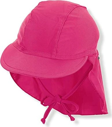 Sterntaler Bademütze mit Nackenschutz & UV-Schutz 50+ Mütze magenta (Junior)