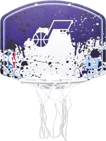 Wilson NBA Team Mini Basketballkorb purple/utah jazz
