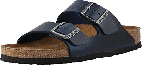 Birkenstock Arizona Nubukleder blau