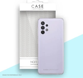 Case FortyFour No. 1 für Samsung Galaxy A32 transparent