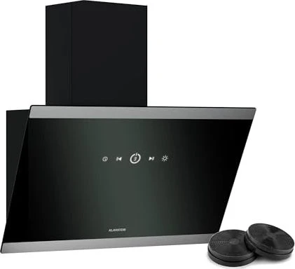 Klarstein FlashLine 60 Wand-Dunstabzugshaube schwarz