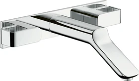 Hansgrohe Axor Urquiola 3-Loch Waschtischarmatur Unterputz für Wandmontage mit Auslauf 228mm chrom